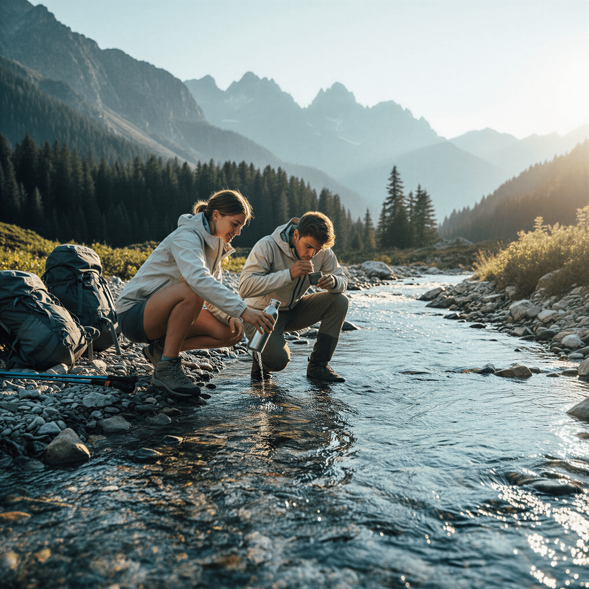 Eco-conscious travel in nature